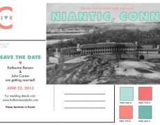 Save the Date Postcard